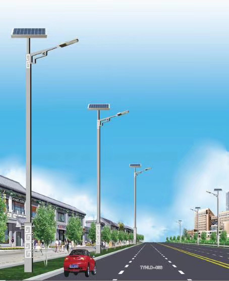 张家口市塞北管理区城乡建设太阳能路灯